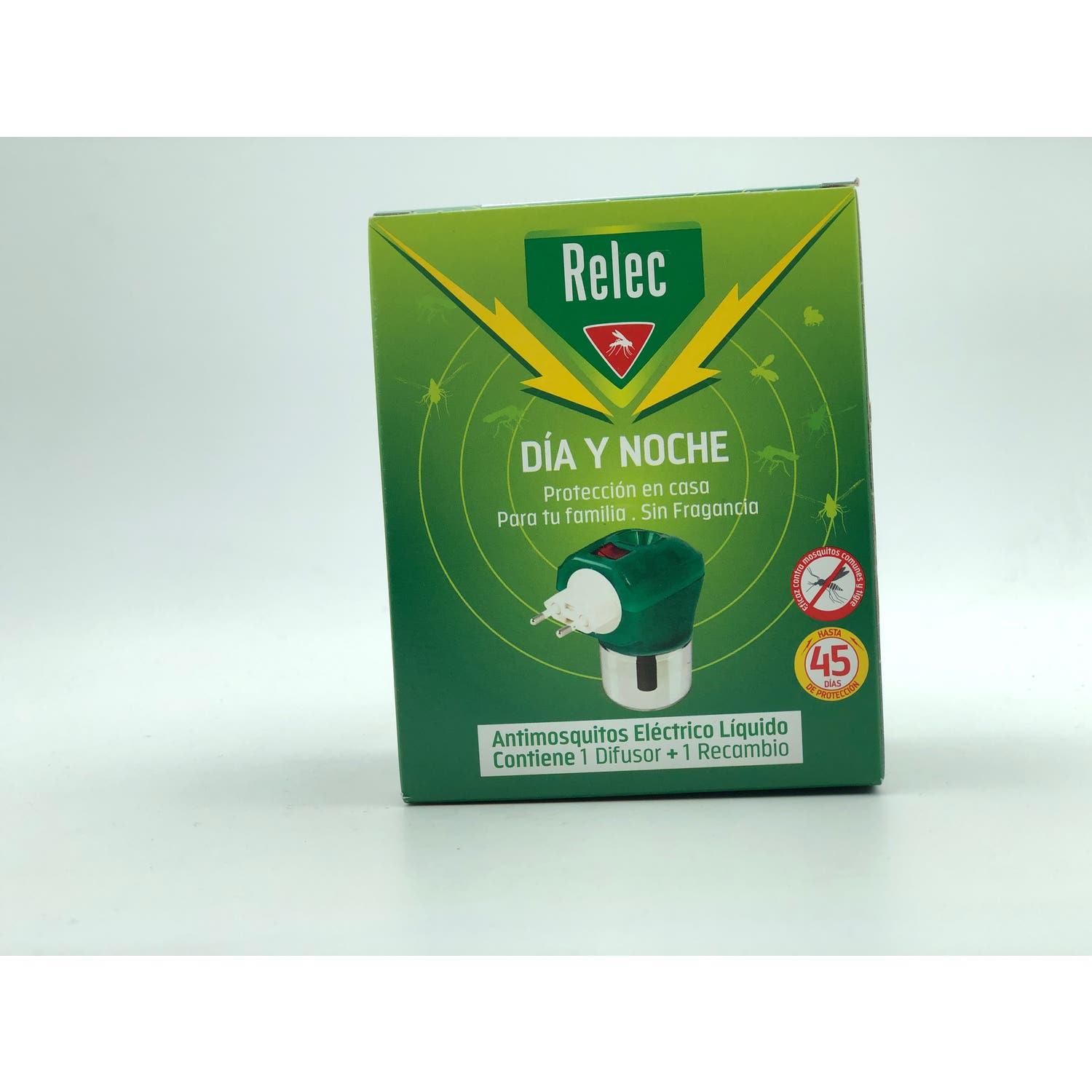 Relec Día y Noche Antimosquitos Difusor Eléctrico + Recambio