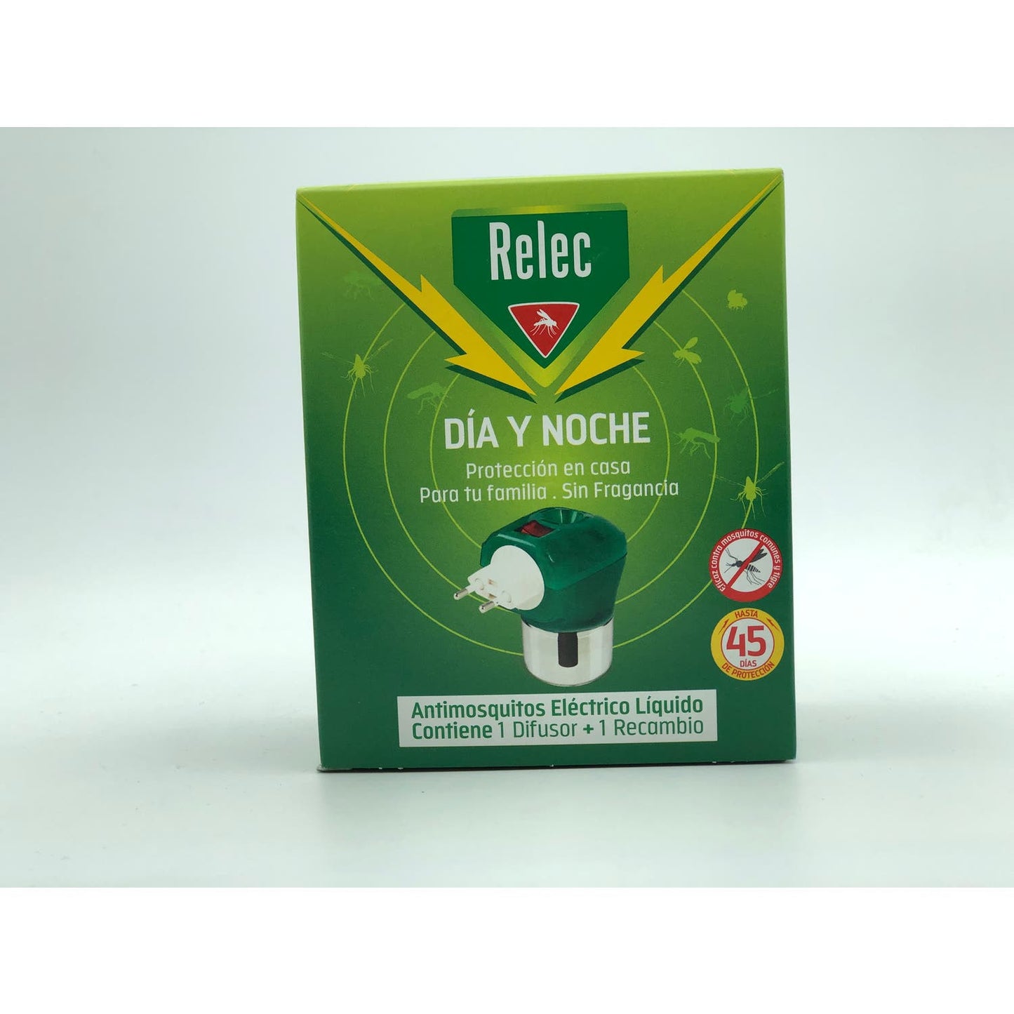 Relec Día y Noche Antimosquitos Difusor Eléctrico + Recambio