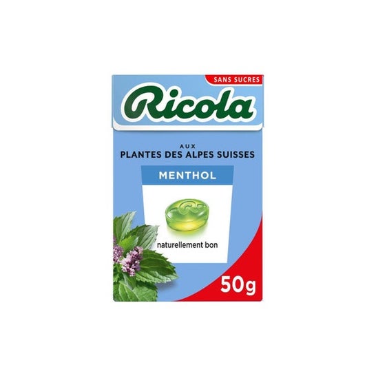 Ricola Caramelo Plantas Suizas Mentol 50g