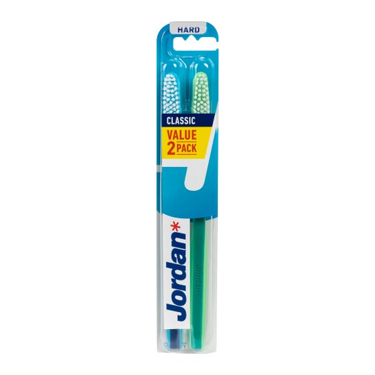 Jordan Cepillo Dental Classic Duro Pack 2uds