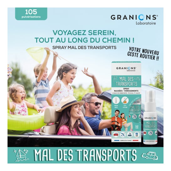 Granions Kid Mal Des Transports Spray 20 ml
