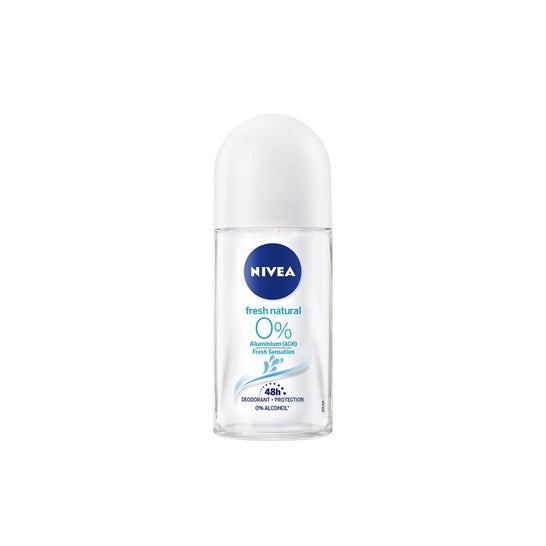 Nivea Fresh Natural Desodorante Roll-On Sin Aluminio 50ml