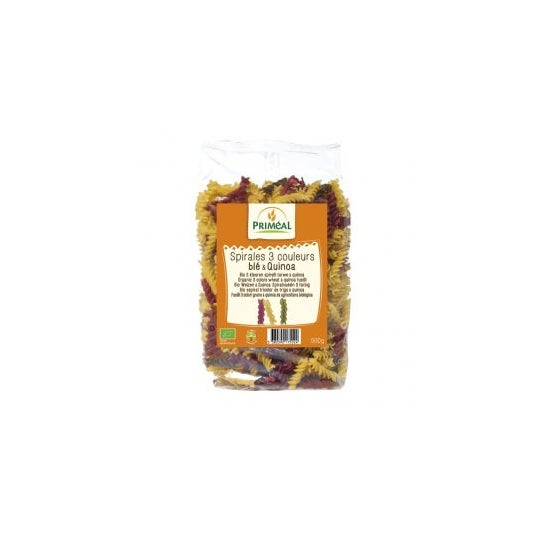 Primeal Espirales Tricolor Trigo Quino 500 g