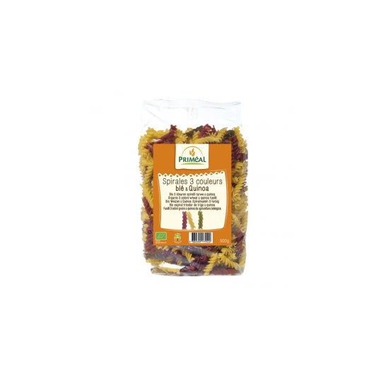 Primeal Espirales Tricolor Trigo Quino 500 g