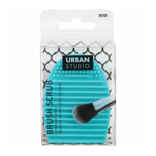 Cala Urban Studio Limpiador Pincel Maquillaje Verde Azulado 1ud
