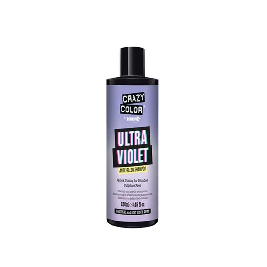 Crazy Color Ultraviolet No Yellow Shampoo 250 ml