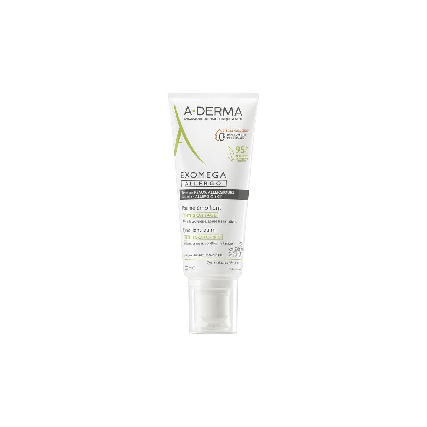 A-Derma Exomega Allergo Bálsamo Emoliente 200ml
