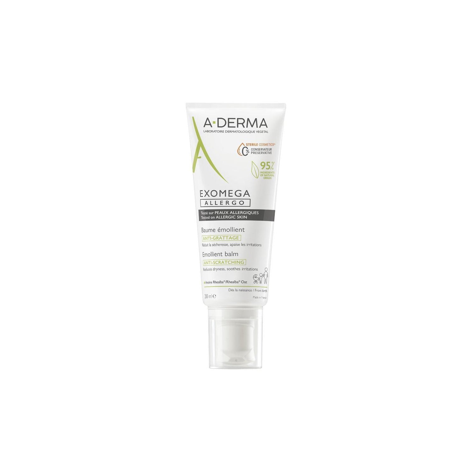 A-Derma Exomega Allergo Bálsamo Emoliente 200ml