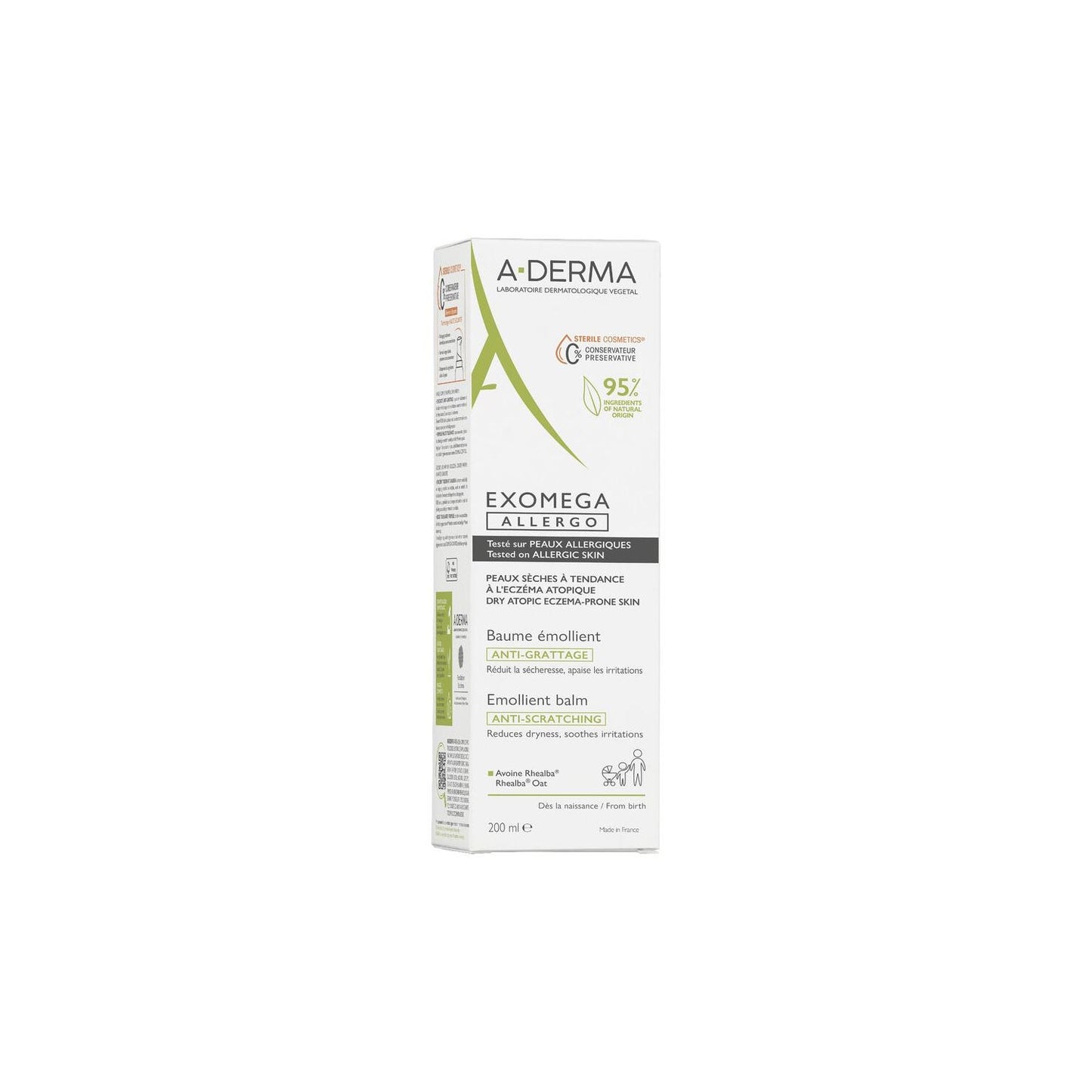 A-Derma Exomega Allergo Bálsamo Emoliente 200ml
