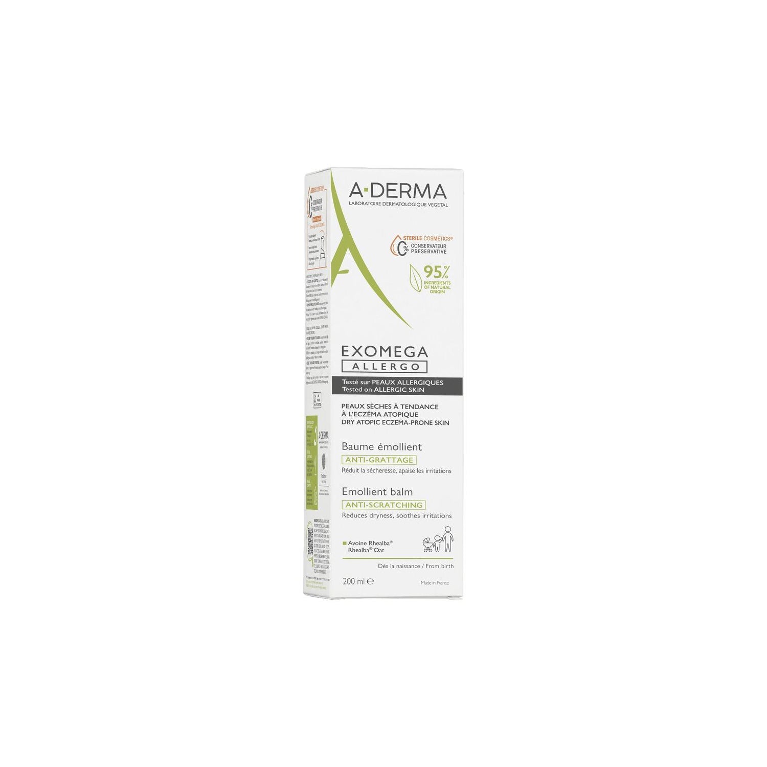 A-Derma Exomega Allergo Bálsamo Emoliente 200ml