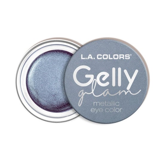 L.A. Colors Gelly Glam Metallic Eye Color Blue Lightning 5ml