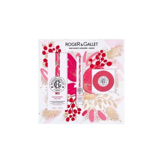 Roger & Gallet Cofre Jengibre Rojo
