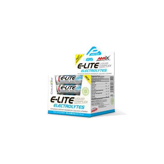 Amix Performance E-Lite Electrolytes Liquid Naranja 20 X25 ml