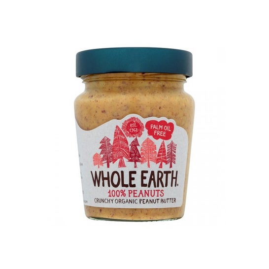 Whole Earth Crema Crujiente de Cacahuete Bio 227g