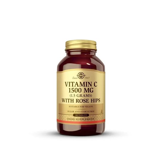 Solgar Vitamina C 1500mg con Escaramujo 180comp