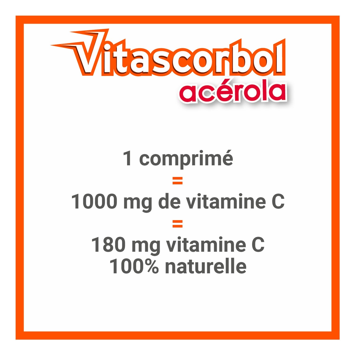 Vitascorbol Acérola 18comp