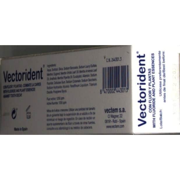 Vectorident crema dental 75ml