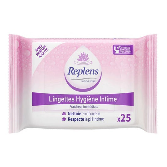 Replens Toallitas Higiene Íntima 25uds
