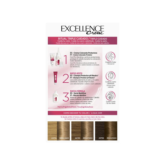 L'Oreal Set Excellence Creme Tint 7 Blonde
