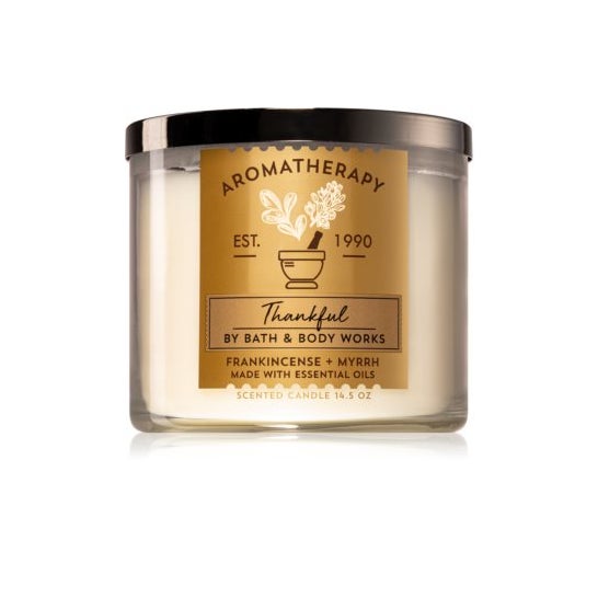 Frankincense & Myrrh Vela Aromática 1ud