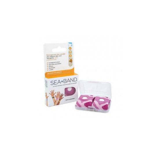 Sea-Band Pulsera Infantil Rosa Anti-Narañas
