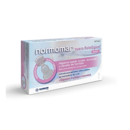 Normomar Suero Fisiológico Bebé 30x5ml