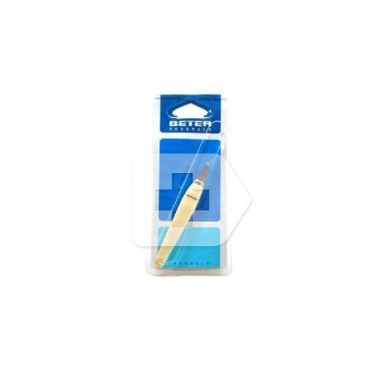 Beter Cortacutículas con Empujapieles Inox 1ud