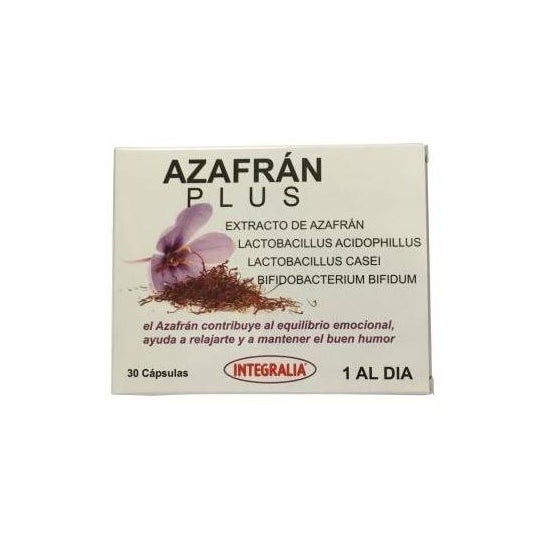 Integralia Azafrán Plus 30caps