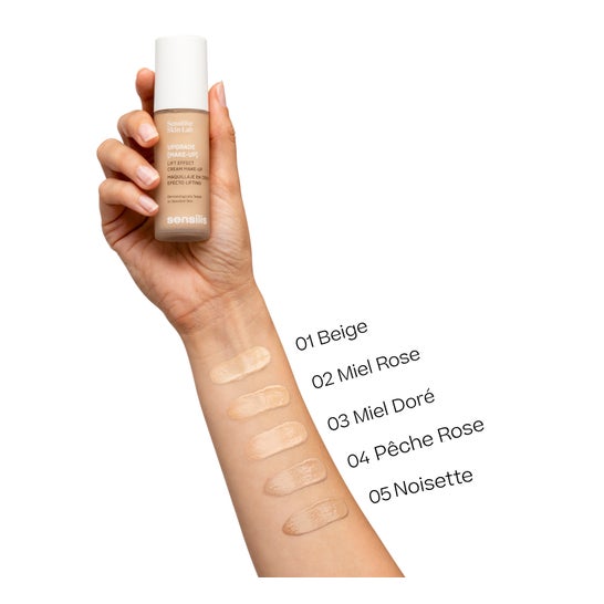 Sensilis Upgrade [Make-up] Maquillaje en Crema Efecto Lifting 02 Miel Rose 30 ml