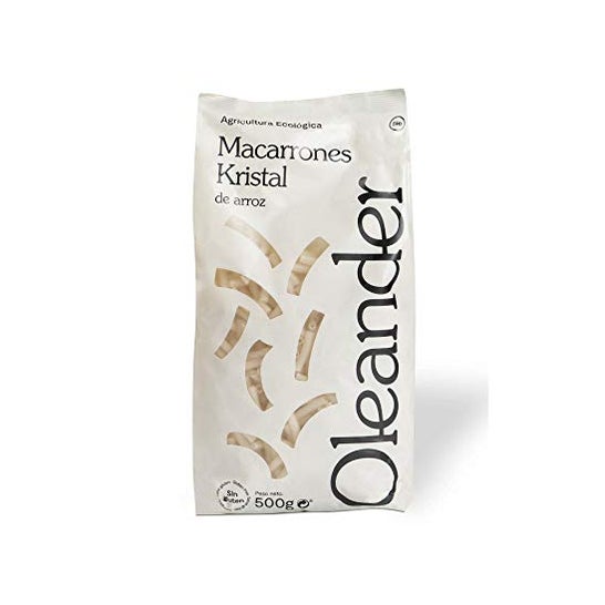 Oleander Macarrones Arroz Cristal Sin Gluten 500 g