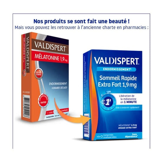 Valdispert Melatonine 1.9mg 2x40comp