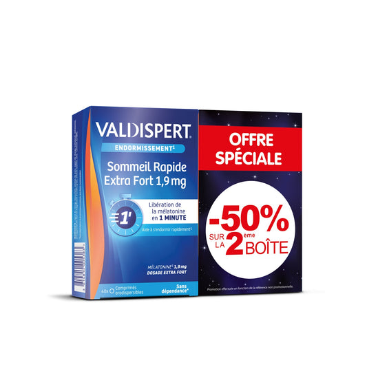 Valdispert Melatonine 1.9mg 2x40comp