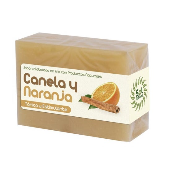 Sol Natural Naranja y Canela Jabón Natural 100 g