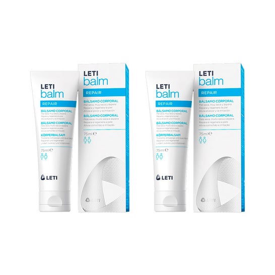 LetiBalm Repair Bálsamo Corporal 2x75 ml