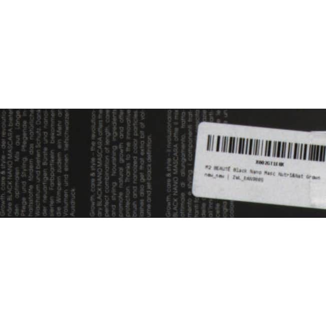 M2 Beauté Black Nano Máscara 6ml