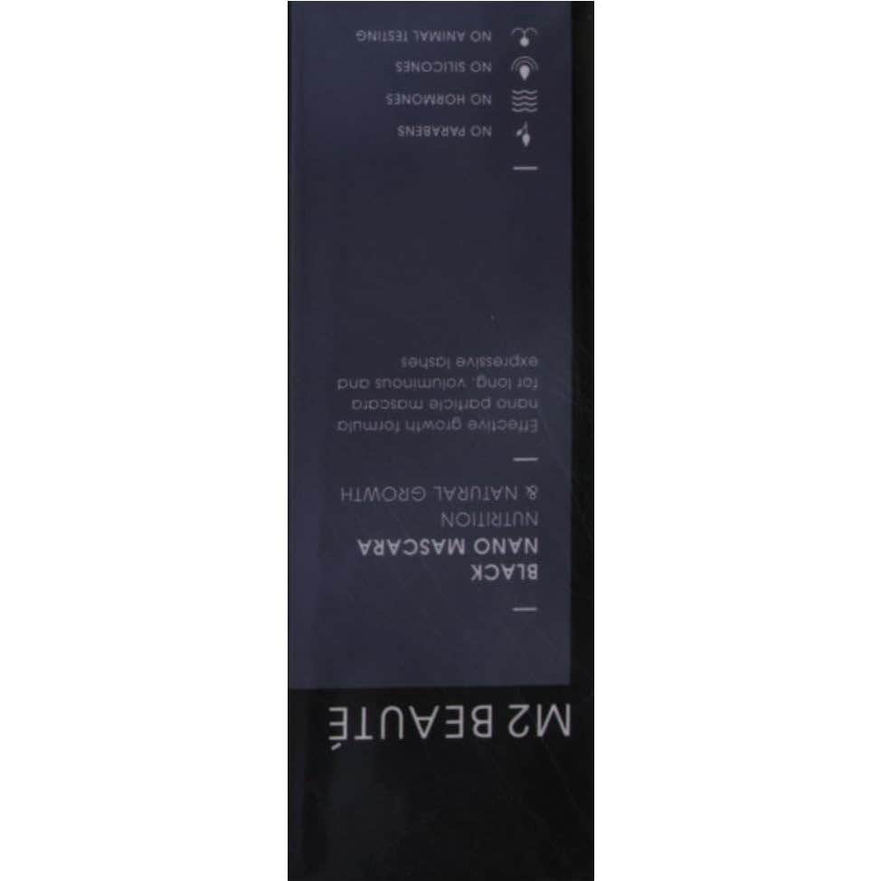 M2 Beauté Black Nano Máscara 6ml