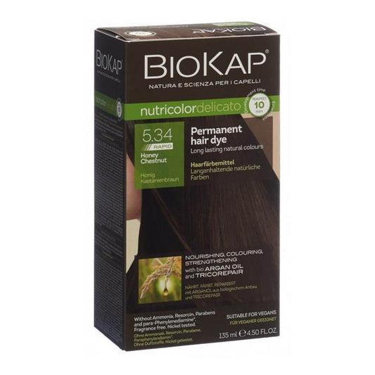Biokap Nutricolor Tinte de Cabello 5.34 Castaño 135ml