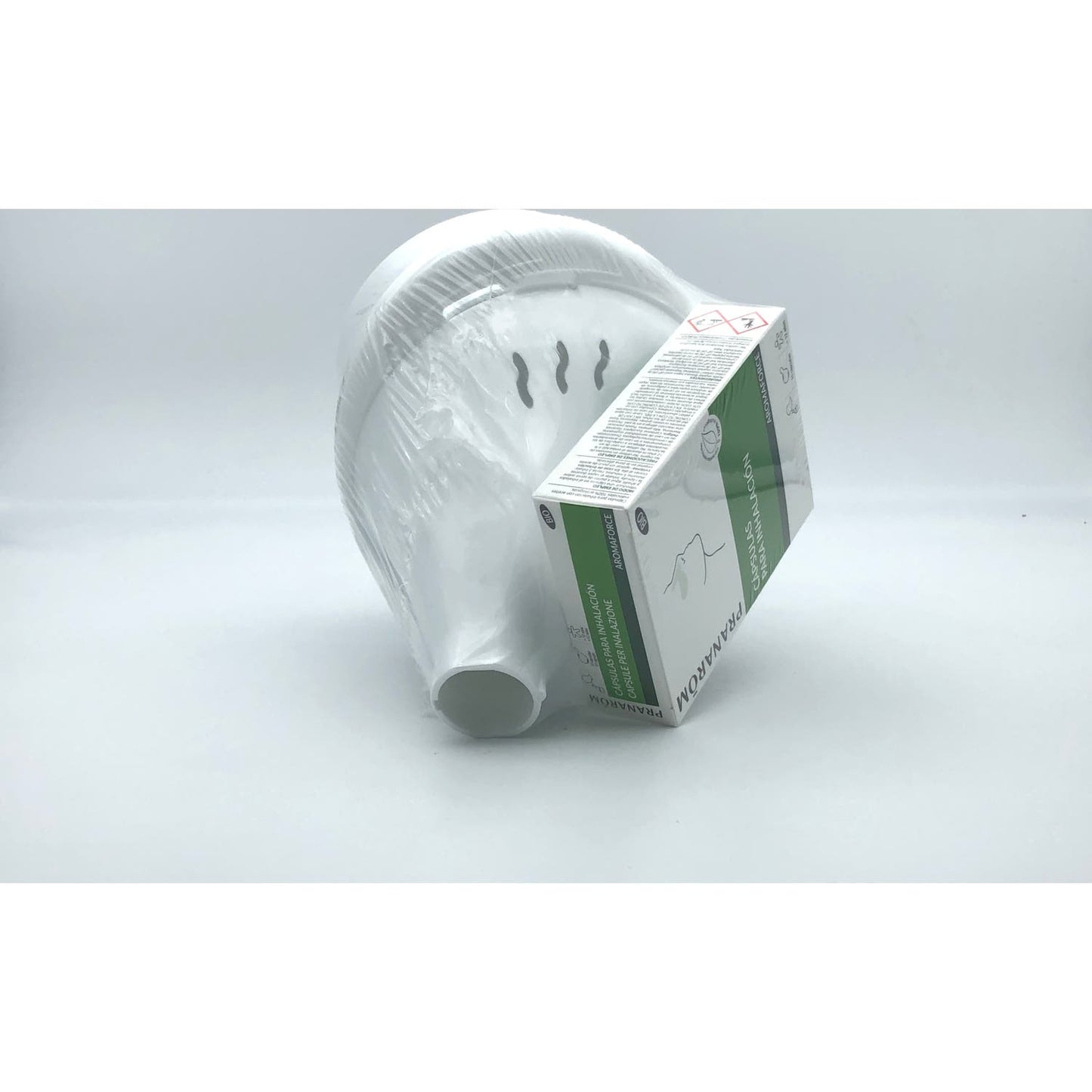 Pranarôm Aromaforce Set Inhalador + Cápsulas Inhalación BIO 15caps