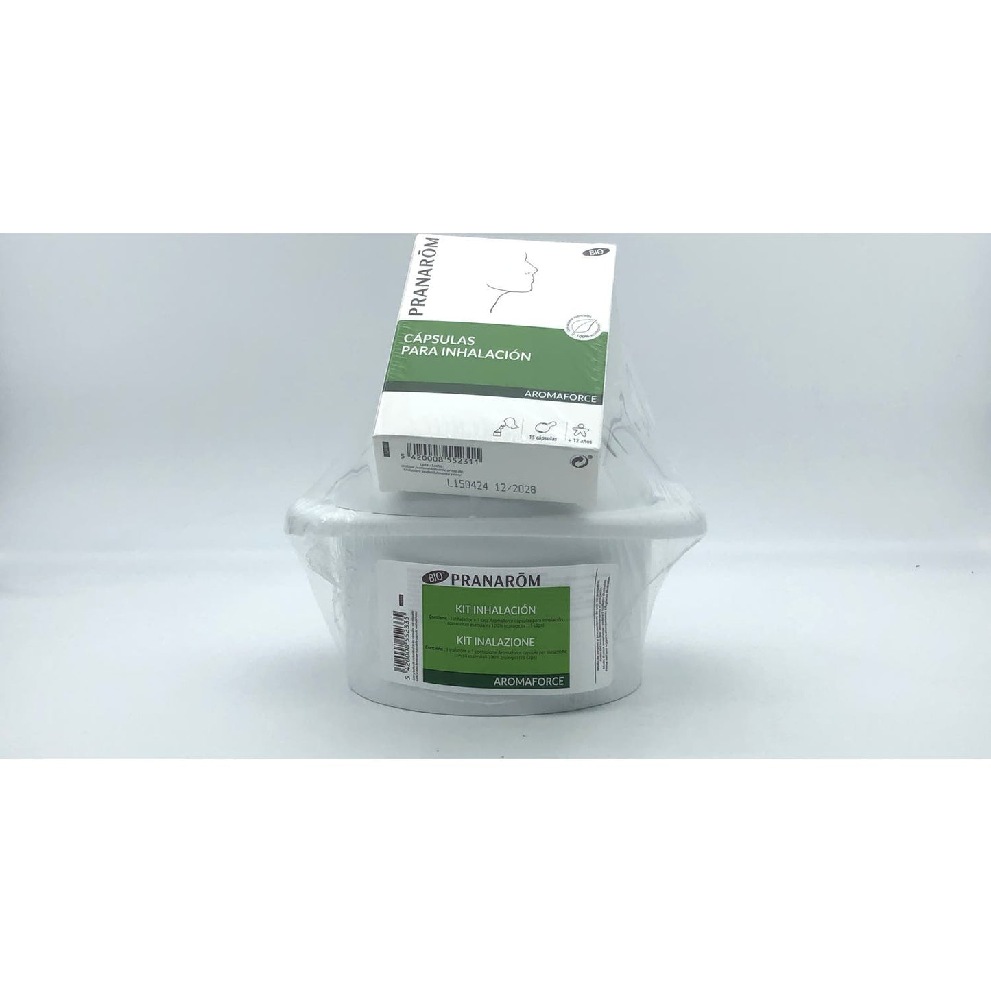 Pranarôm Aromaforce Set Inhalador + Cápsulas Inhalación BIO 15caps