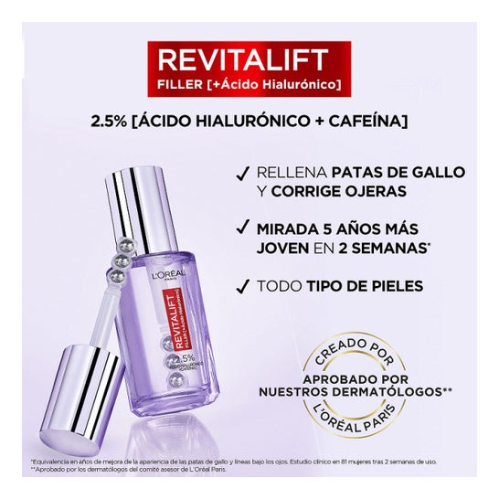 L'Oréal Revitalift Filler Sérum de Ojos 20ml