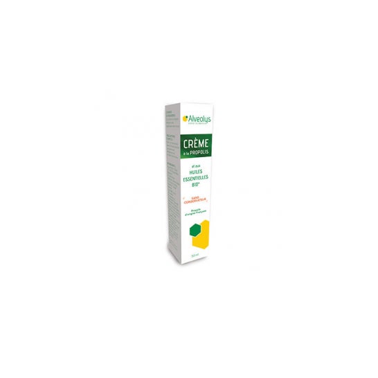 Alveolys - Crema de Propóleo y Aceites Esenciales Orgánicos 50ml