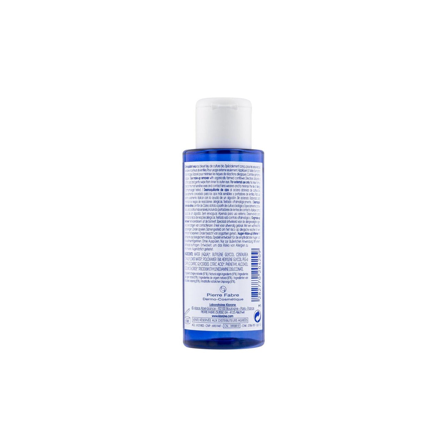 Klorane Desmaquillante Ojos Aciano 100ml