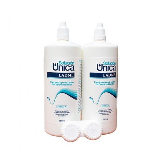 Lentimop Pack duplo Solución Única 2x360ml