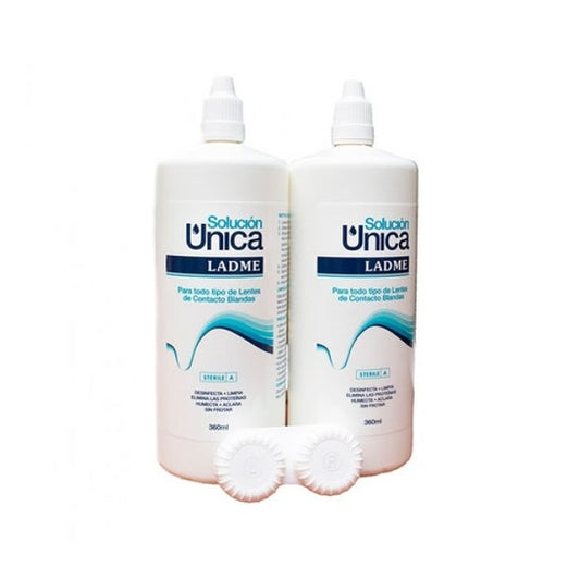 Lentimop Pack duplo Solución Única 2x360ml