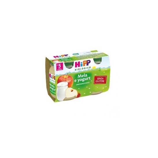 Hipp Merenda Yogur de manzana 2X125G