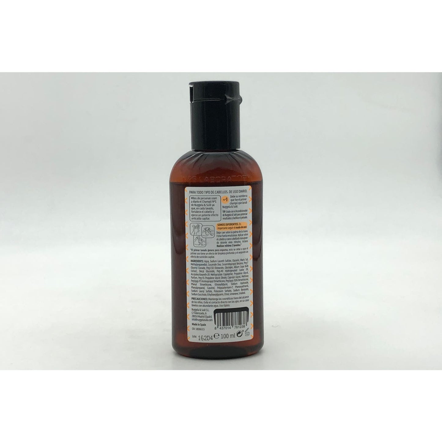 Nuggela & Sulé Champú nº1 Fuerza y Volumen Cebolla Viaje 100ml