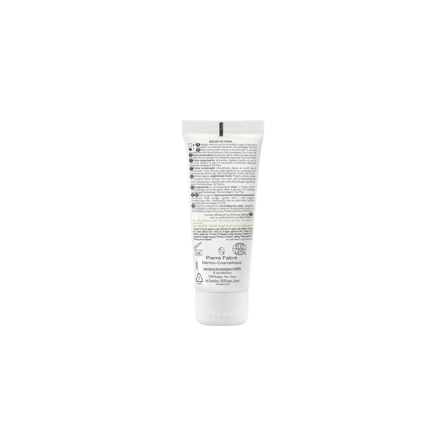 A-Derma Biology AC Hydra Crema Compensadora 40ml