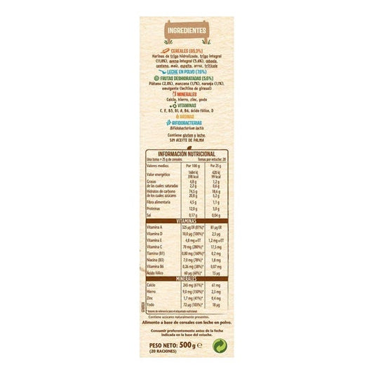 Nestle 8 Cereales con Frutas +6M 500g