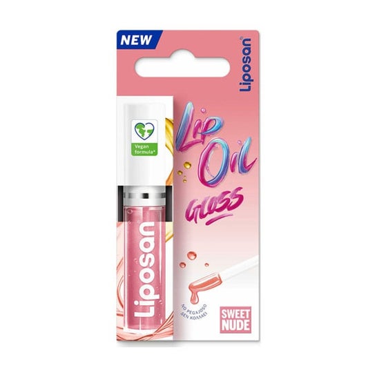 Liposan Lip Oil Gloss Sweet Nude 5.5ml