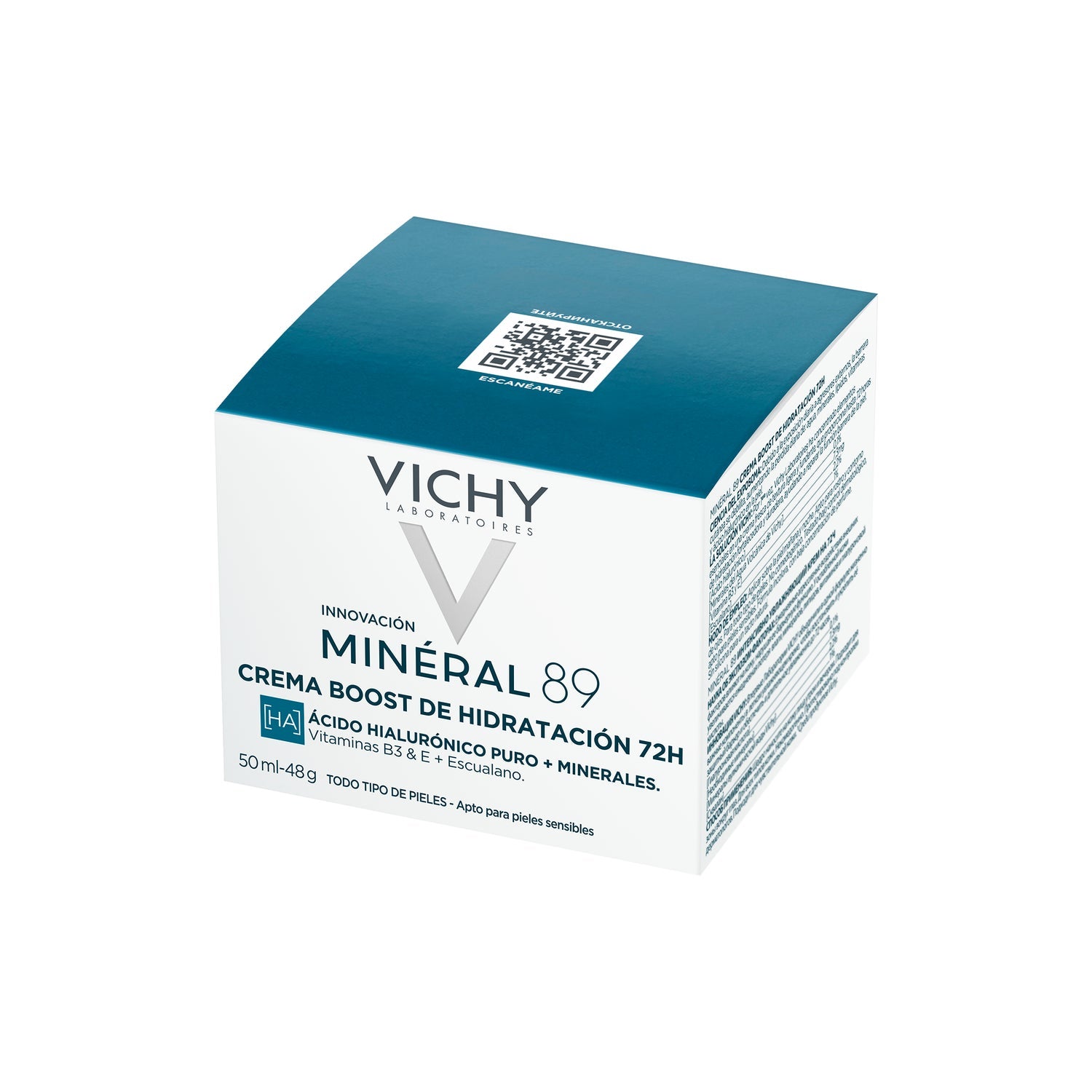 Vichy Minéral 89 Crema Boost de Hidratación 72H 50ml